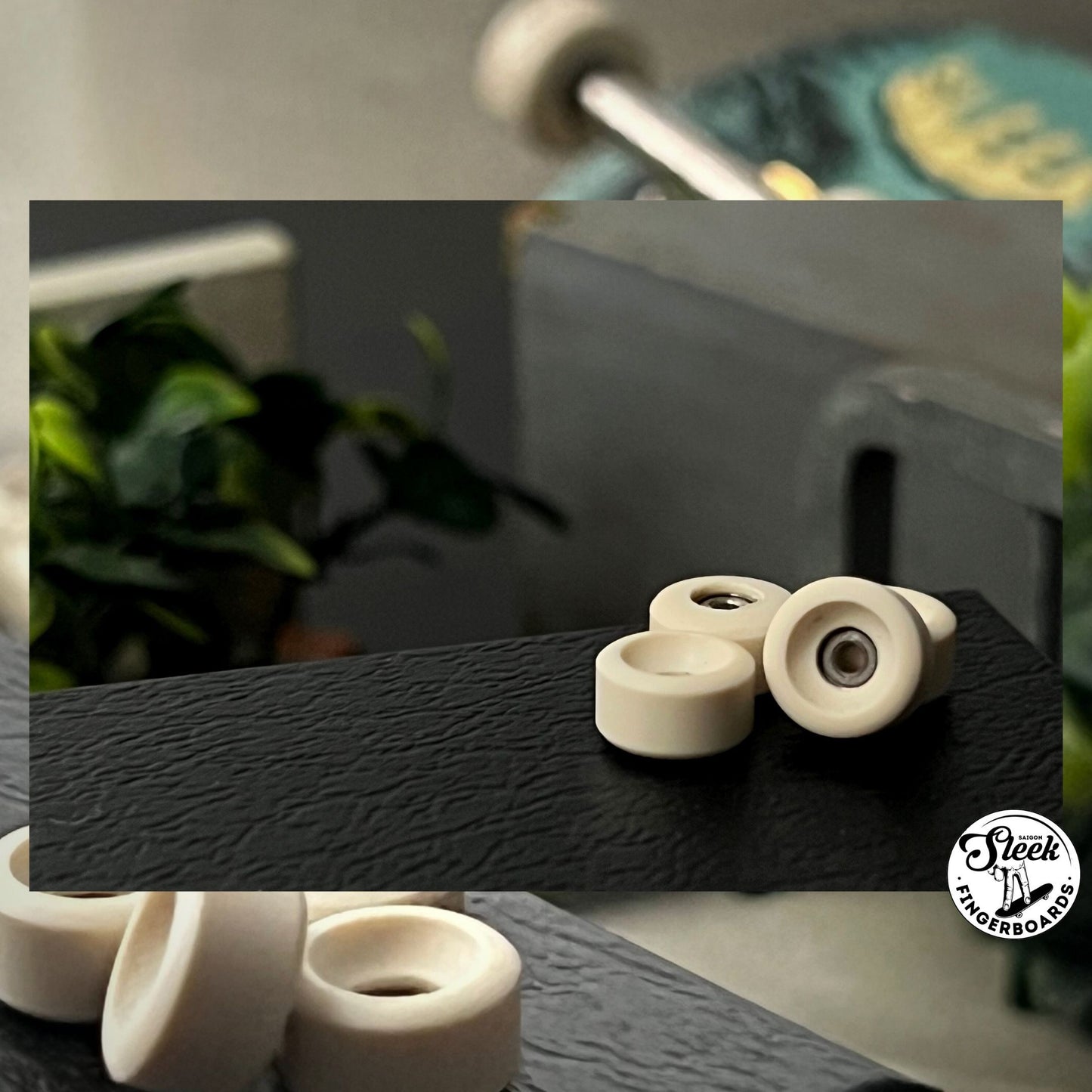 Bộ Bánh Xe 88 V3 Màu Tan - Sleekfb Ván Trượt Ngón Tay