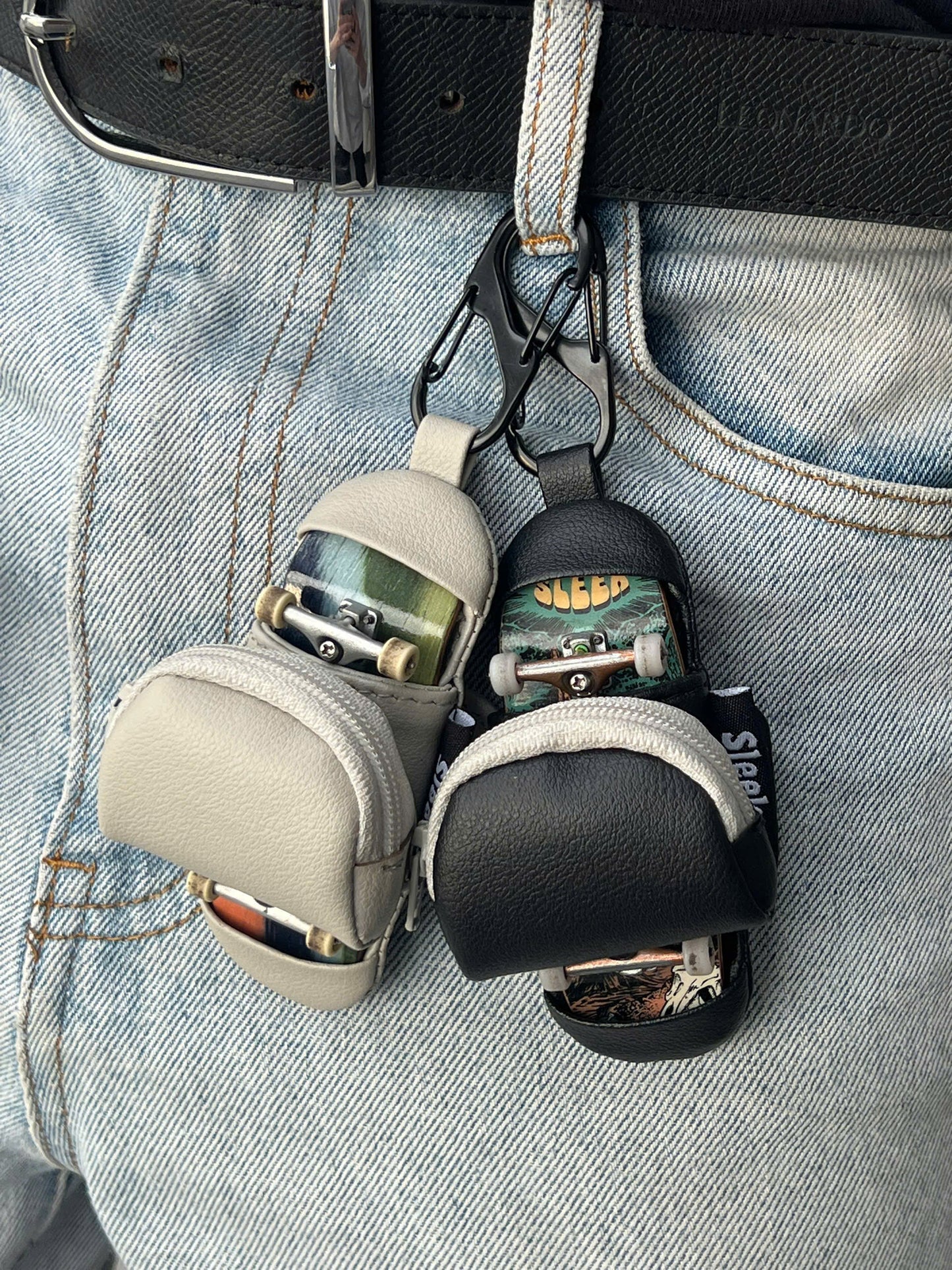 Balo Treo Ván Trượt Ngón Tay - Sleek Fingerboard Bags - Móc Khóa