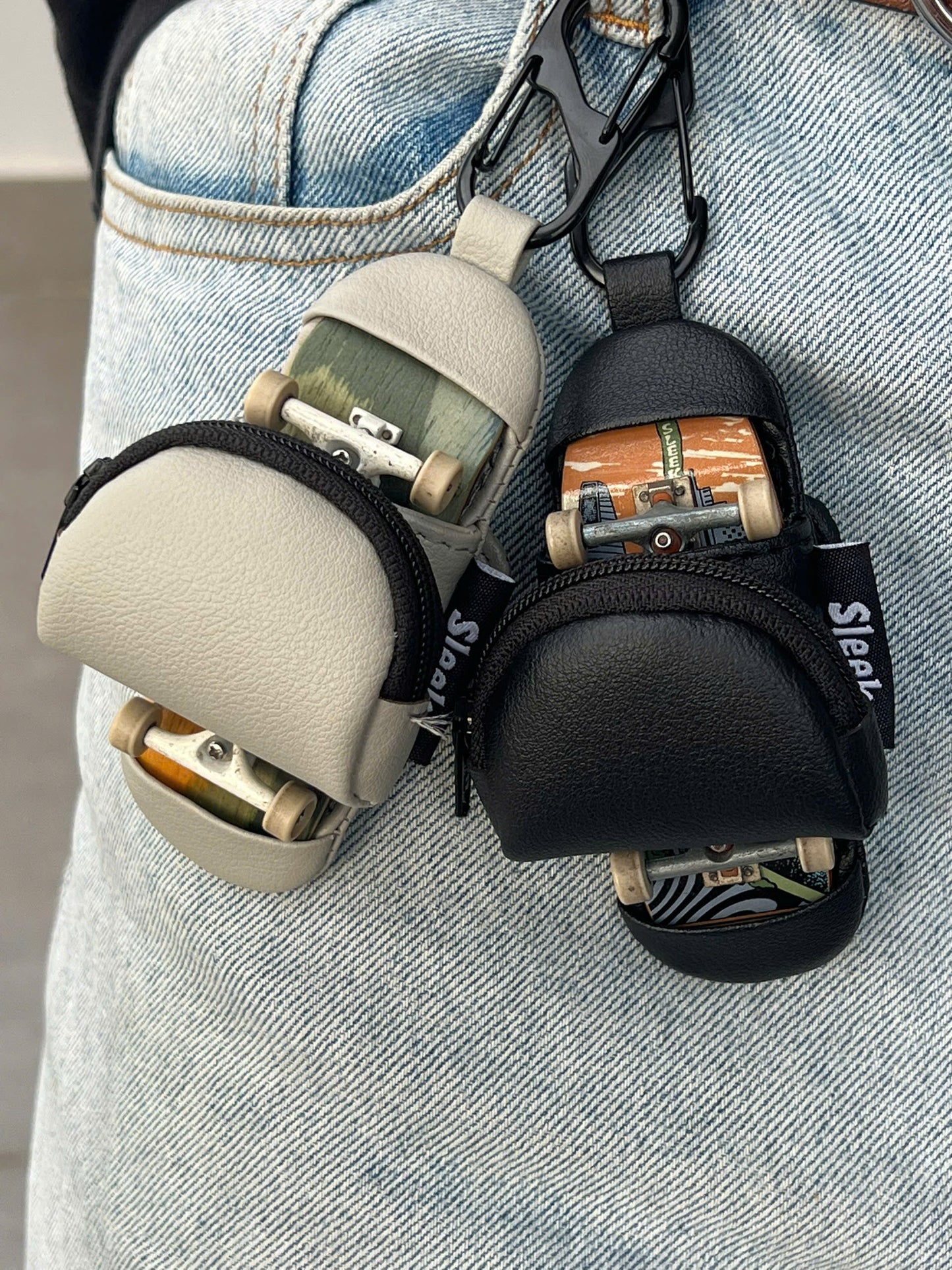 Balo Treo Ván Trượt Ngón Tay - Sleek Fingerboard Bags - Móc Khóa