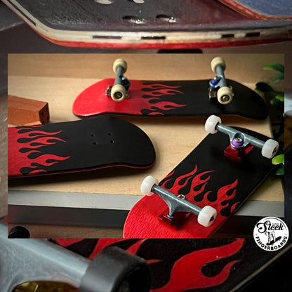 Sleekfb La Flame Deck - Split Lửa Cháy Đỏ Red